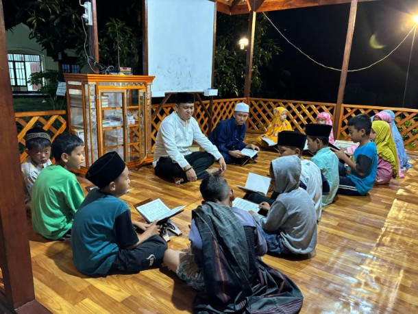 Polsek Tembilahan Hulu Resmikan Pondok Mengaji Al-Insyirah untuk Generasi Qur’ani