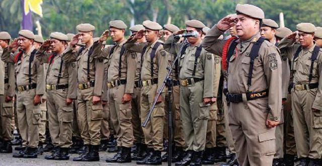 Kamis Malam, 400 Personel Tim Yustisi Lakukan Peneriban PKL Pasar Senapelan