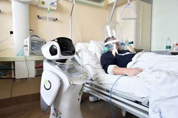 Ini Tommy, Robot Perawat Penyelamat Dokter Italia dari Virus Corona