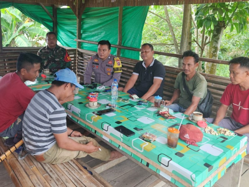 Kapolsek Rimba Melintang Ajak Masyarakat Bersama Ciptakan Keamanan Pasca Pilkada Serentak 2024