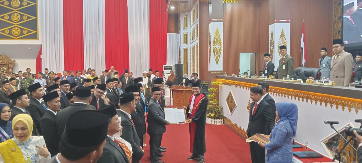 50 Anggota DPRD Pekanbaru Periode 2024-2029 Resmi Dilantik