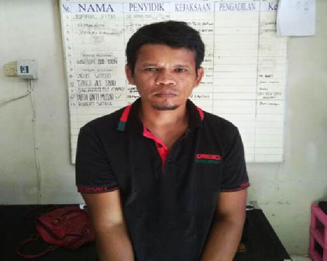 Melarikan Diri Hampir Setahun, Pengedar Narkoba Asal Desa Ganting Berhasil Diciduk