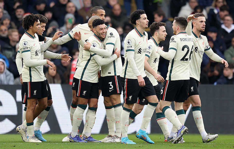 Taklukkan Crystal Palace, Liverpool Pangkas Jarak dengan Man City