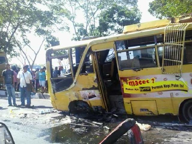 Polisi Akui Bus PD Pembangunan Sering Balapan Kejar Penumpang