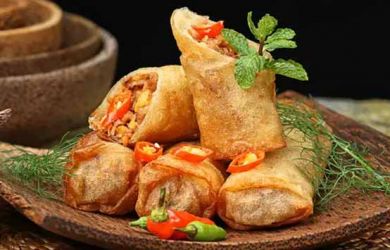 Berikut Resep Makanan Paling Mudah Dibuat: Lumpia Sayur Pedas