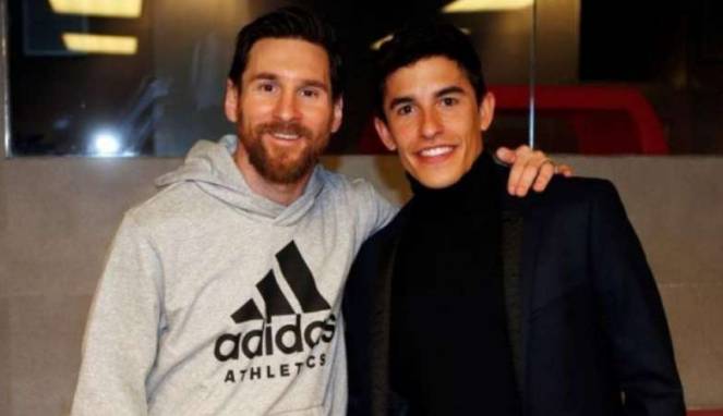 Bukti Cintanya Marc Marquez kepada Barcelona