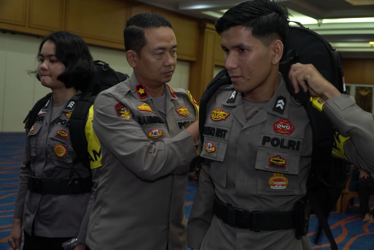 Polres Rohul Gelar Bimtek Pengamanan TPS dan Logistik Pemilu 2024