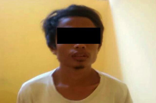 Nekat Curi Laptop Polisi, Pelaku Dibekuk Saat Sedang Asik Duduk di Warung