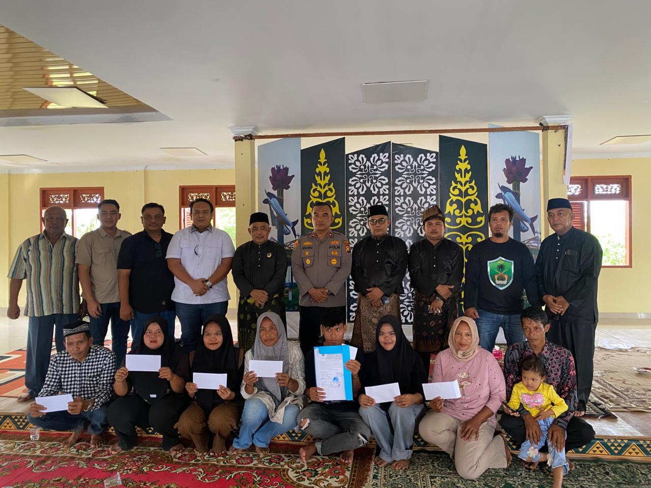 Kasus Curi Berondolan Sawit di Inhu Diselesaikan Lewat Restorative Justice, Polsek Gandeng LAMR