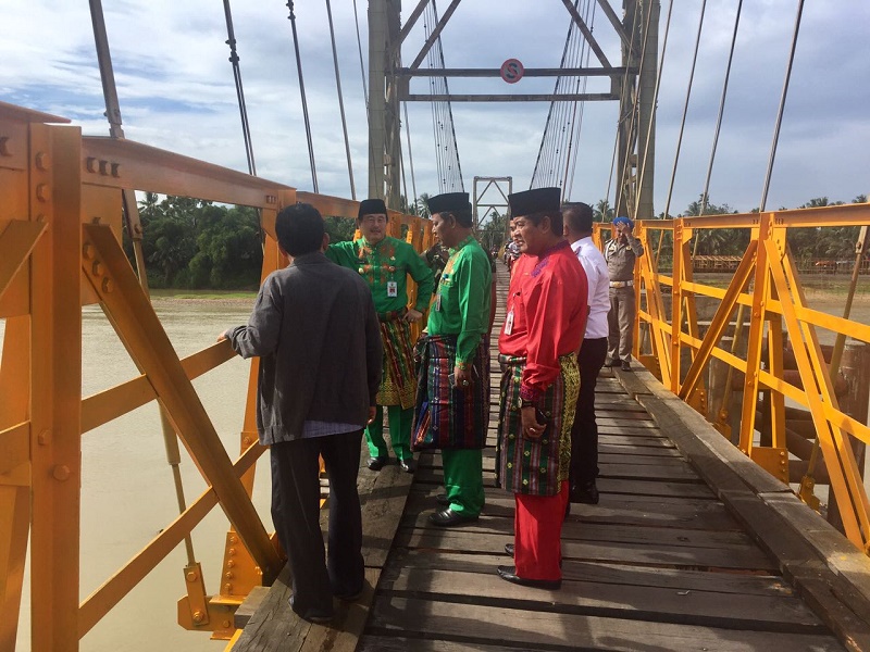 Tinjau Arena Pacu, Wabup Perintahkan Dinas Terkait Normalisasi Sungai