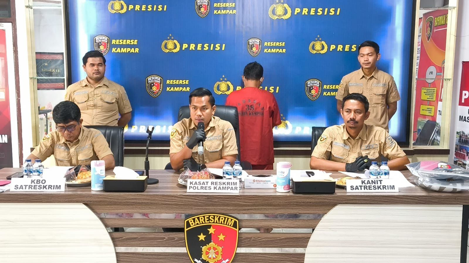 Polres Kampar Ungkap Tiga Kasus, Pencabulan Guru Ngaji hingga Spesialis Pencurian