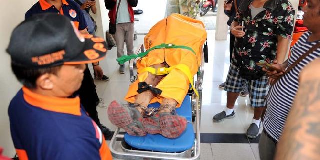 Jasad Amokrane banyak lubang bekas tembakan dan senjata tajam