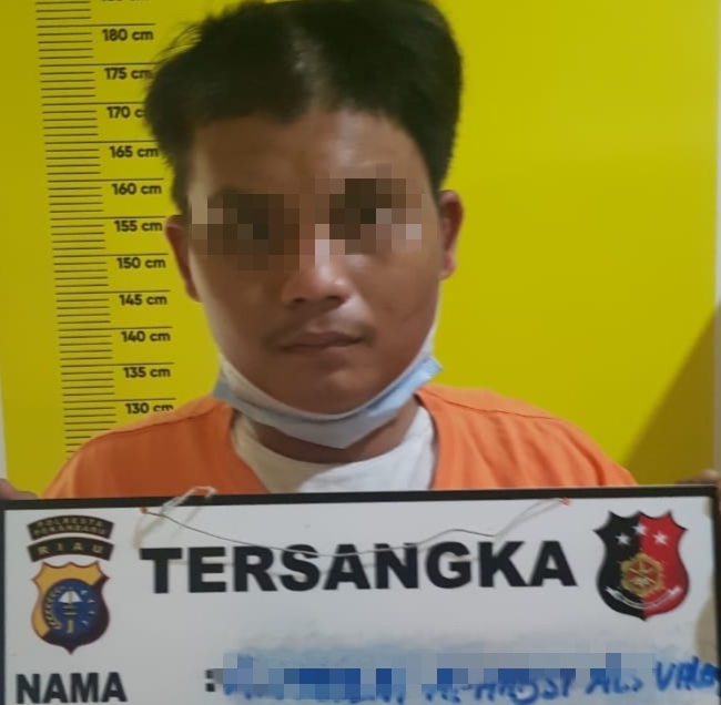 Pelaku Jambret di Pekanbaru Tertangkap Usai Tabrak Pejalan Kaki Saat Kabur