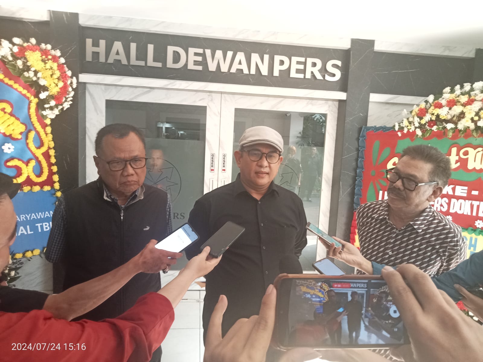 Zulmansyah Sekedang Ditunjuk sebagai Plt Ketum PWI Pusat dari Hasil Pleno