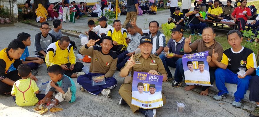 Seluruh Kader PKS Terus Bergerilya Kampanyekan Syamsuar