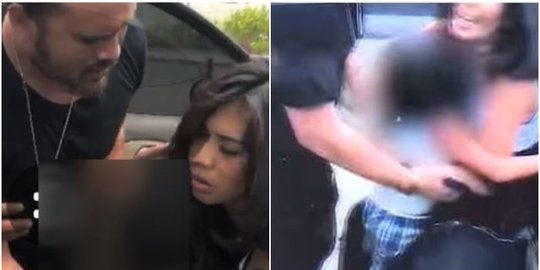 Usai Temukan Suami Di Aparteman Marshanda, Karen Sempat Hadang Mobil Dan Rebutan Anak