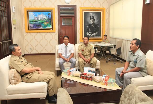 Bupati Terima Kunjungan Garuda Muda