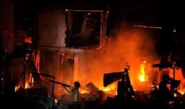 Kebakaran di Pekanbaru, 9 Rumah Hangus, 7 Orang Tewas