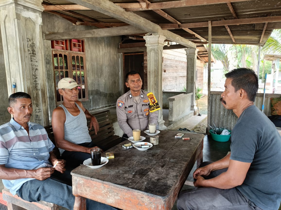 Polsek Bangko Pusako Gelar Cooling System untuk Sukseskan Pilkada Damai 2024 di Rohil