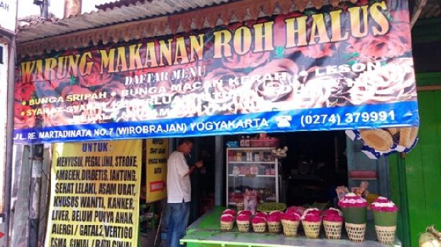 Fakta Menarik di Balik Warung Makan Roh Halus di Yogyakarta