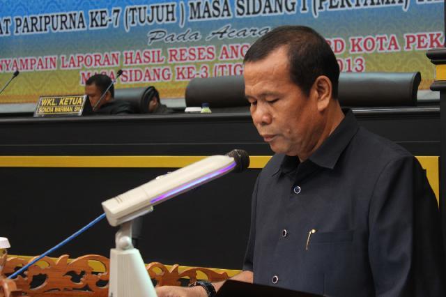 Perda RTRW Pekanbaru Akan Menyesuaikan RTRW Riau yang Baru Disahkan