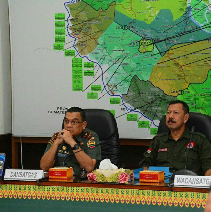 Danrem Edy Nasution: Satgas Karlahut Masih Dipercaya