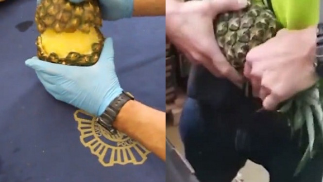 Bikin Kaget, Ada yang Tersembunyi di Dalam Nanas Ini