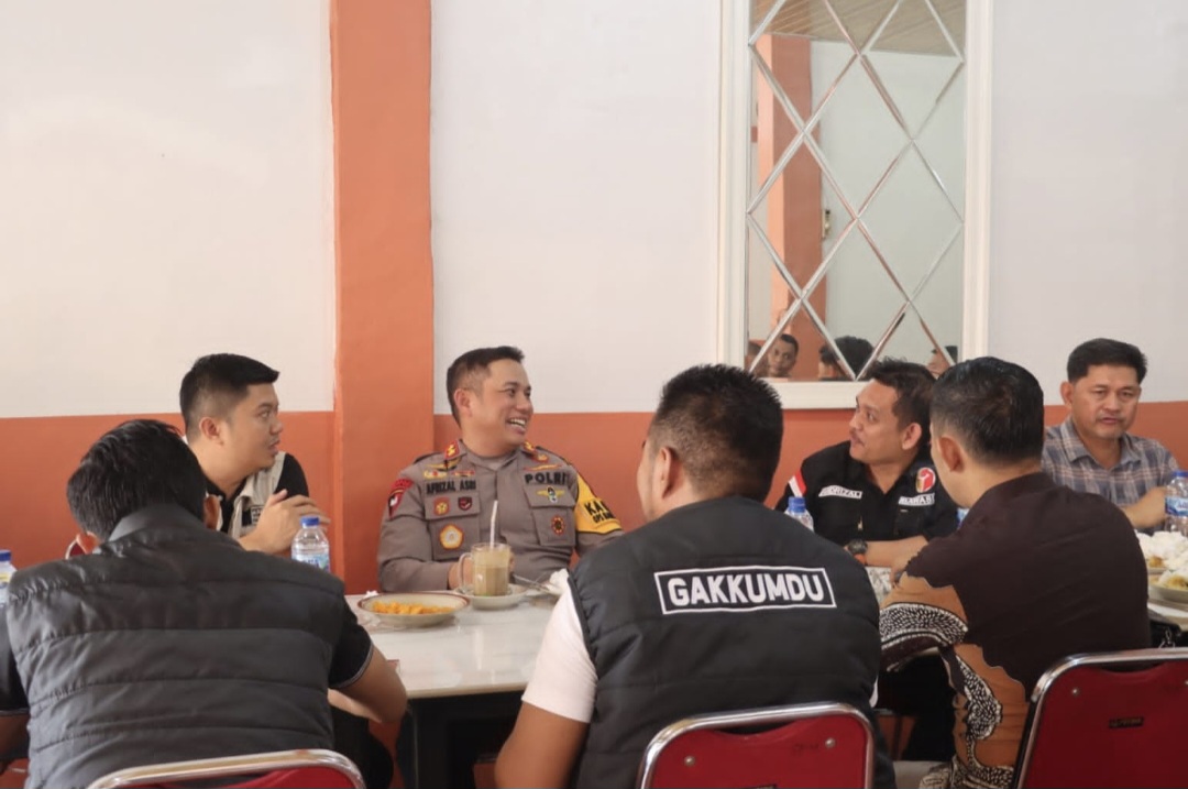 Ciptakan Situasi Pilkada Kondusif, AKBP Afrizal Kumpulkan Komisioner KPU dan Bawaslu
