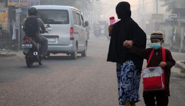 Kabut Asap Ini Bukan Sekedar Bencana, Tapi Azab. Sabarudi: Yuk Tobat Maksiat