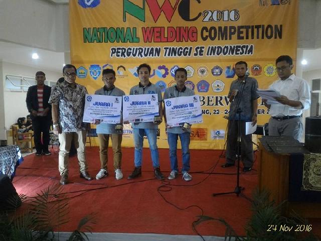 AKN Bengkalis Raih Juara III di Ajang NWC 2016