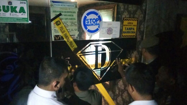 Tegas ! Terindikasi Peredaran Narkoba, Diamond Ditutup Permanen Pemprov DKI