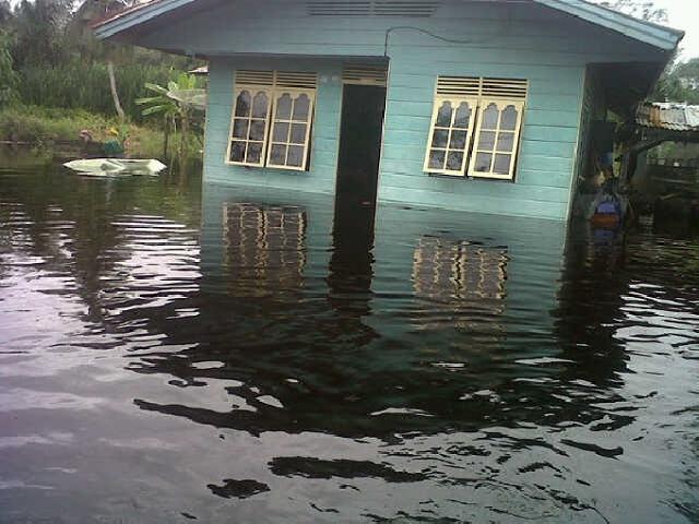 500 Rumah di Desa Teluk Latak Terendam Banjir
