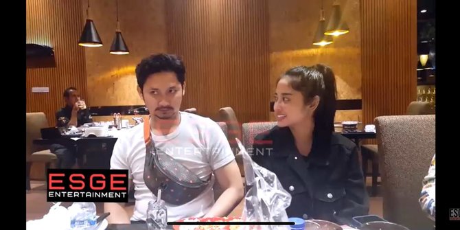 Sudah Bertahun-tahun Nikah, Dewi Perssik Sumringah Akhirnya Ditraktir Makan Angga Wijaya