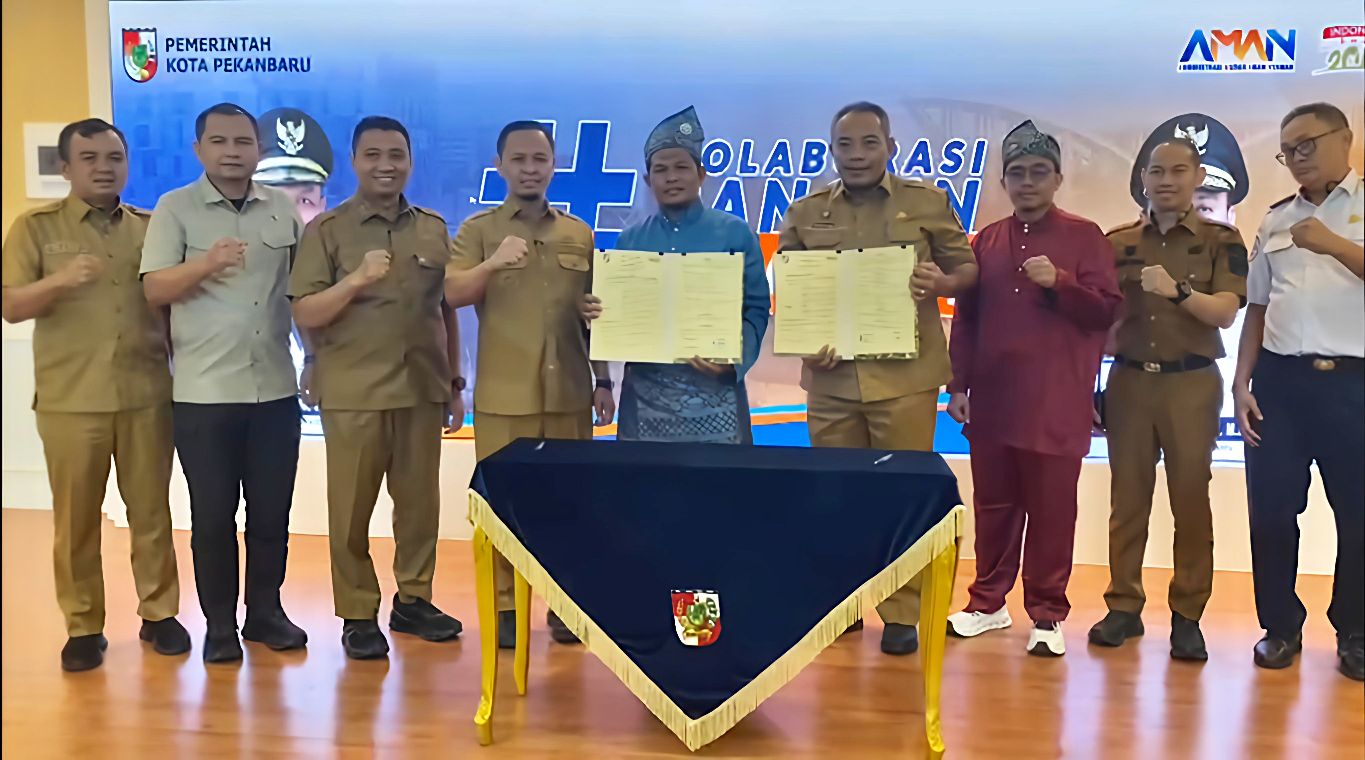 Pemko Pekanbaru dan Alfamart Tandatangani MoU Parkir Gratis, Jukir Tetap Ditampung