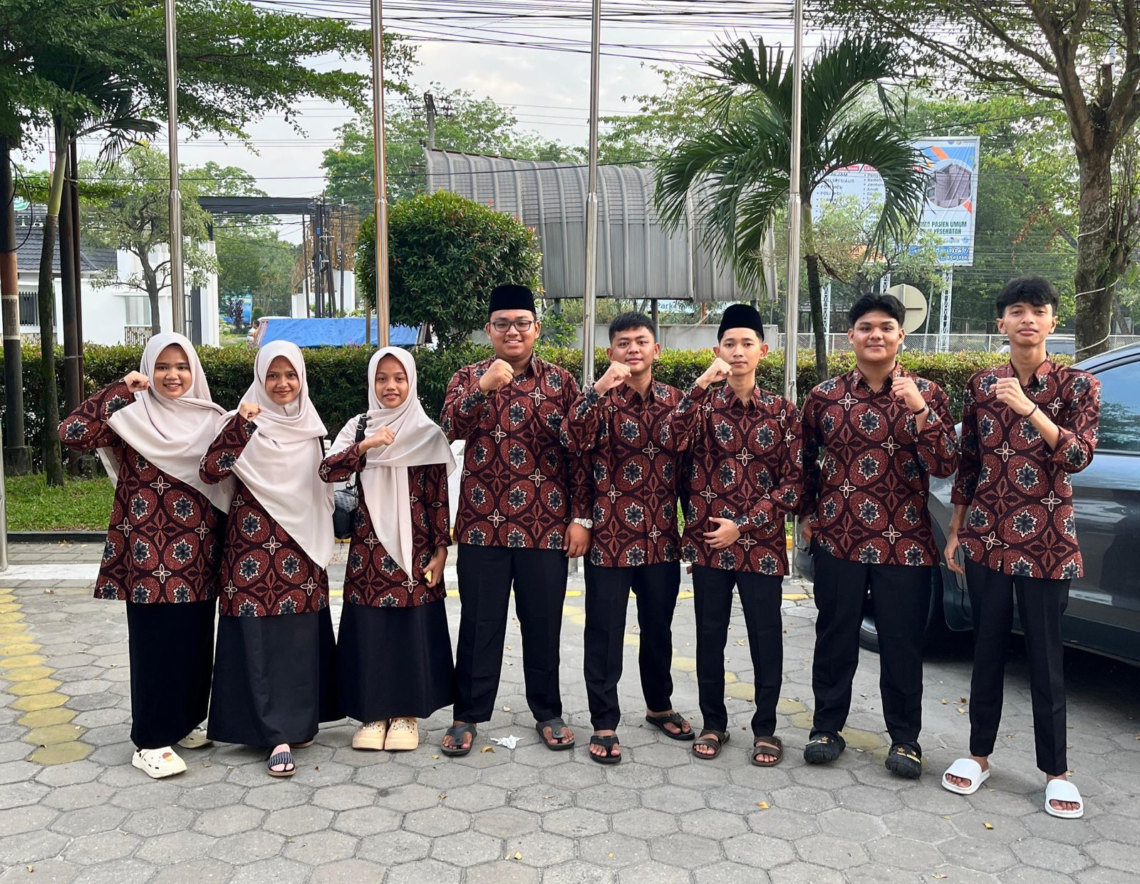 Delapan Santri Ponpes Darul Fatah Wakili Kampar di MTQ Riau 2025 di Bengkalis