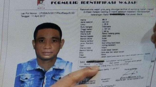 Sketsa Peneror Novel Diumumkan, Warga Silakan Beri Info ke Polisi