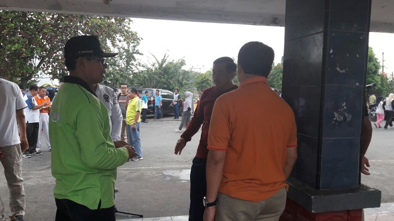 Pemkab Kuansing Berpartisipasi Goro dilokasi Pacu Jalur, di Tepian Nerosa Teluk Kuantan