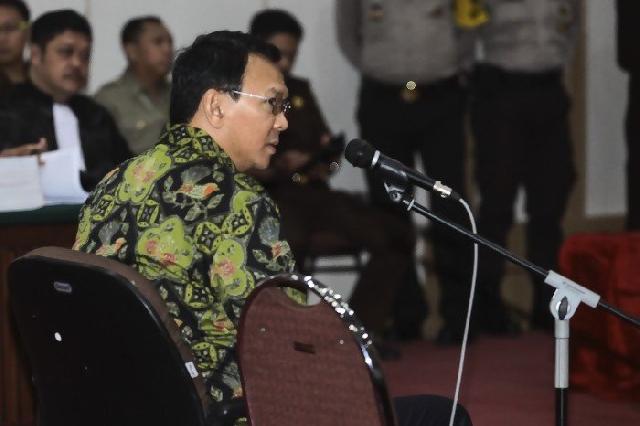 Pengadilan Vonis Ahok Dua Tahun Penjara