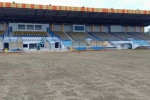 Stadion Kharuddin Rumbai Selesai Direhab
