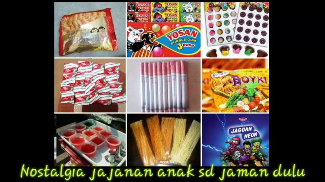 10+ Jajanan Masa SD buat Nostalgia Anak Tahun 1990-an!