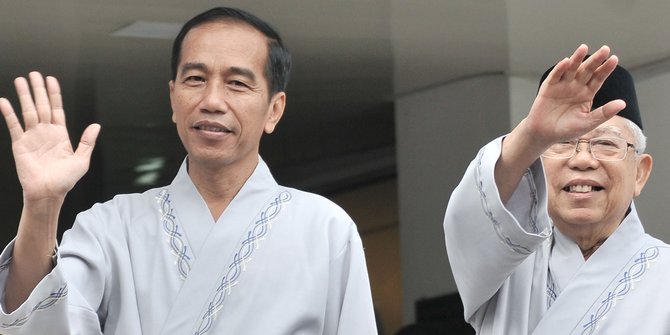 LSI Denny JA: Pilih Ma'ruf Amin, elektabilitas Jokowi malah turun