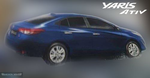 Terungkap, Begini Penampakan Toyota Yaris Ativ dengan Buntut