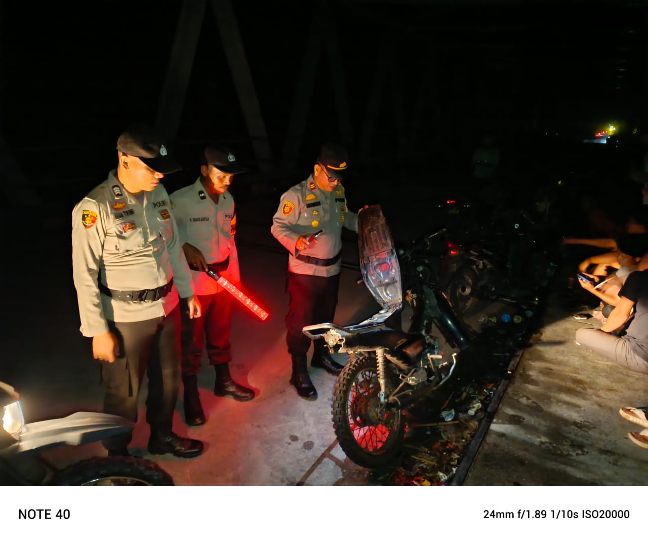 Polsek Teluk Meranti Intensifkan Patroli Jelang Pilkada, Edukasi Masyarakat