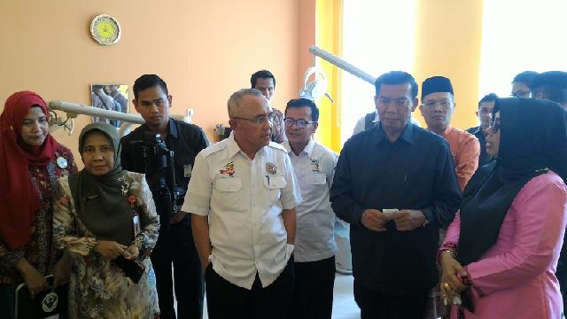 Gubernur Riau Resmikan Puskesmas Rejosari Pekanbaru
