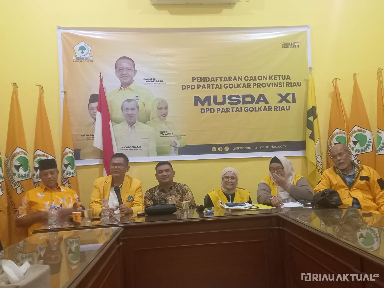 DPP Golkar Tunda Musda IX Riau, Pendaftaran Calon Ketua Dihentikan