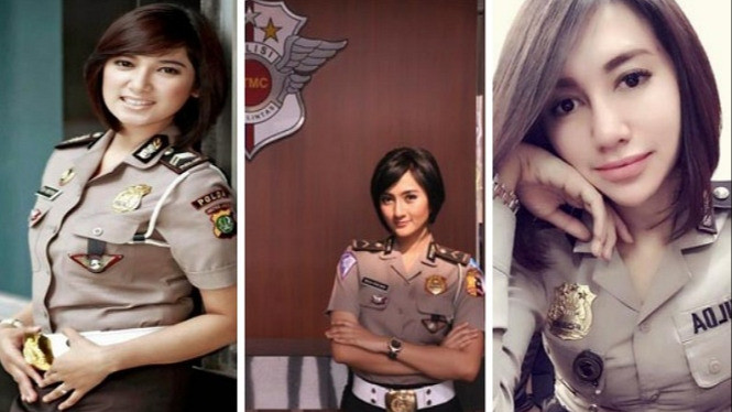 Lima Polwan Cantik yang Jadi Presenter Berita