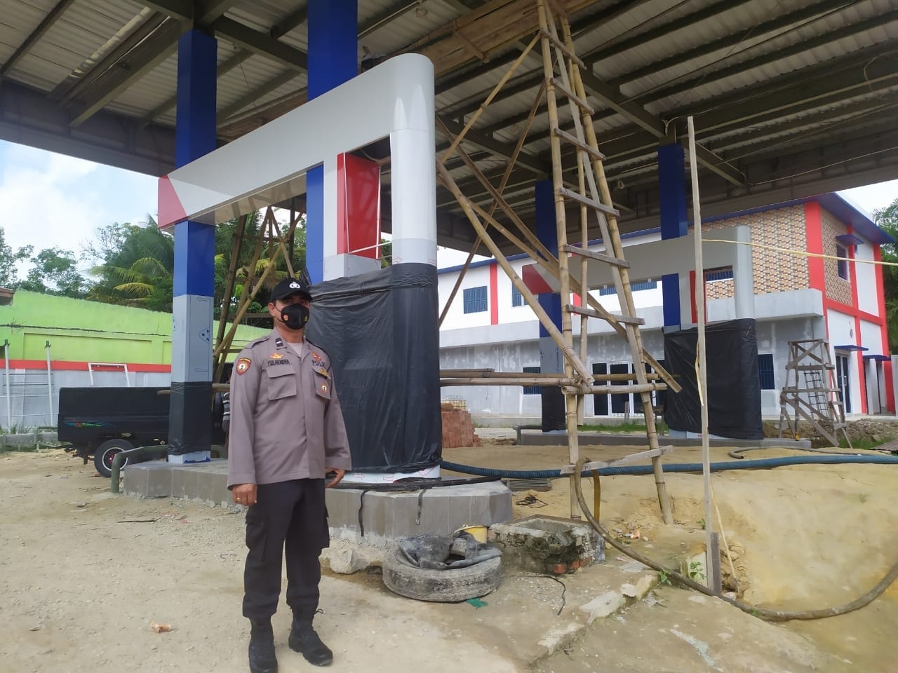 Antisipasi Kerawanan Kamtibmas, Polsek Langgam Lakukan Patroli Rutin