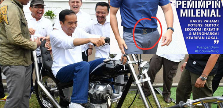 AHY Dicibir Pakai Gesper Perancis, Demokrat Sindir Chopper Jokowi