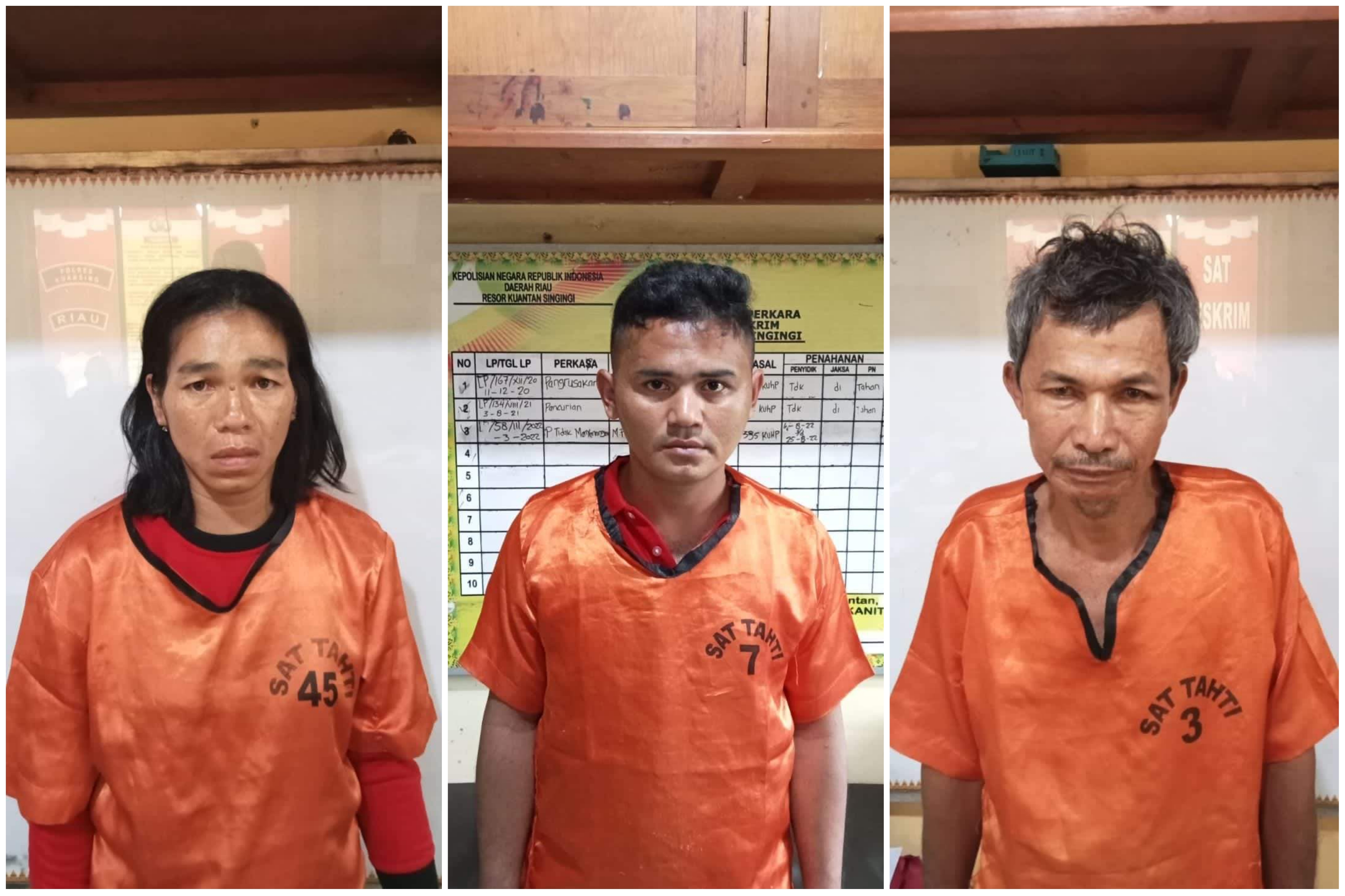 Ini Tampang Pelaku Pembunuh Sadis yang Habisi Nyawa Ibu dan Anak di Kuansing