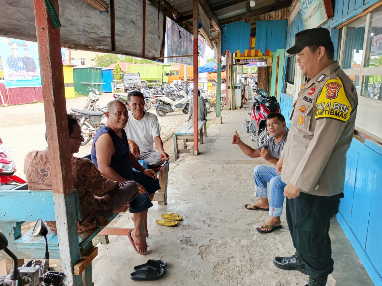 Subsatgas Binmas Polres Kuansing Gelar Cooling System untuk Wujudkan Pilkada Damai 2024